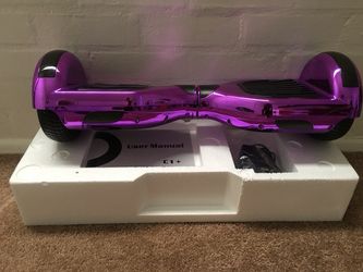 100% brand new chrome color Bluetooth hoverboard