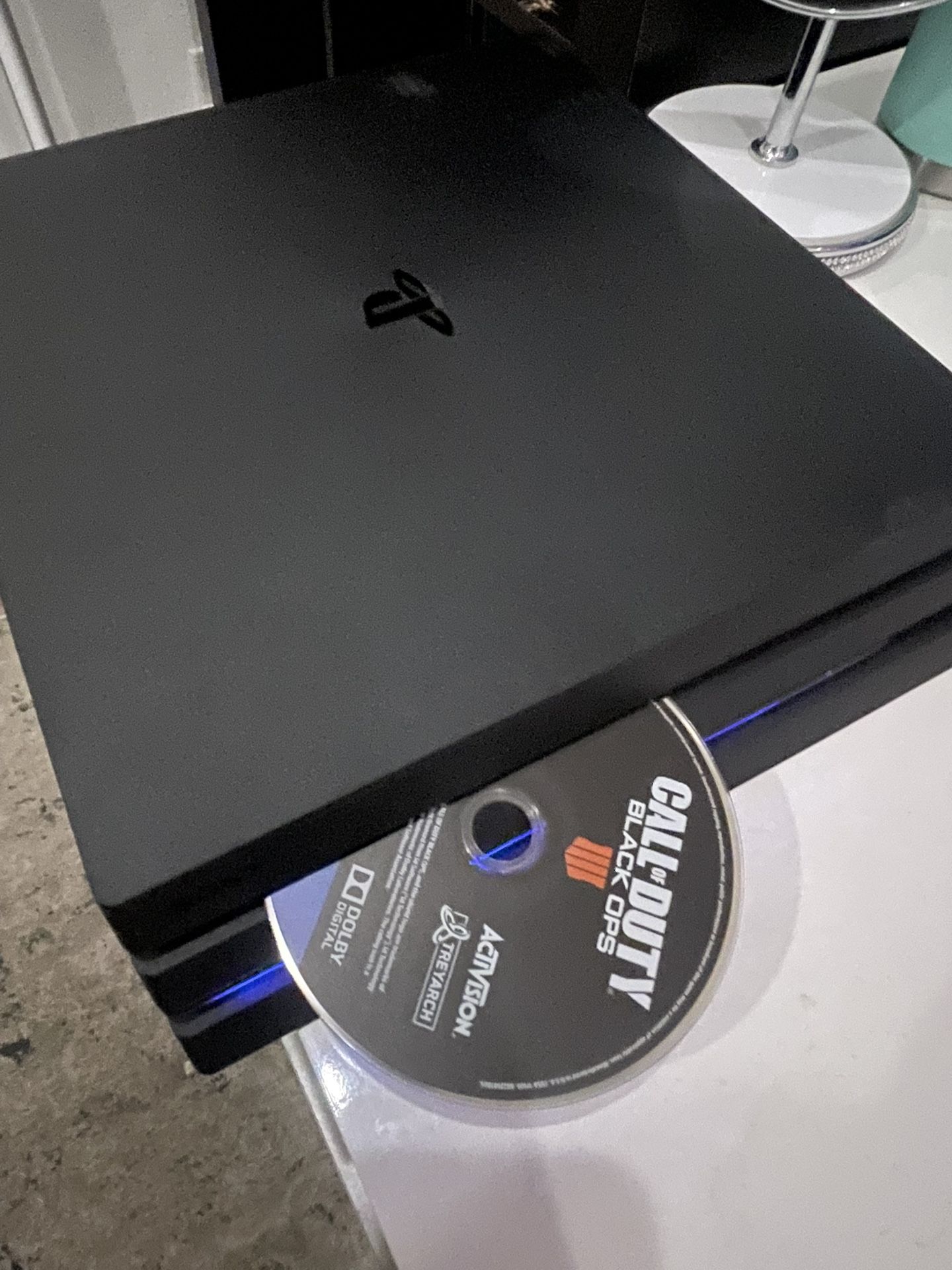 2 Jet Black PS4 Pro 1TB & CronusMAX & Controllers