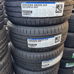 New Falken 225/45R18 All Season Tires