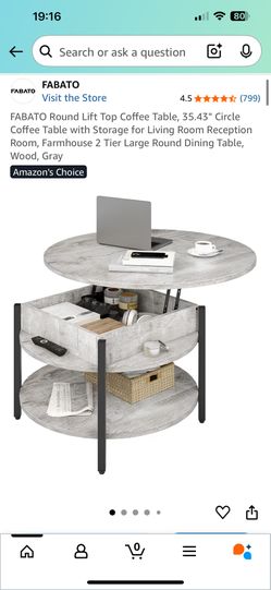 Lift Top Coffee Table