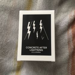 Concrete After Lightning Candle 