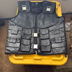 Blade Leather Vest Large