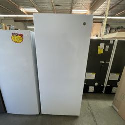 GE Garage Ready 21.3 Cu.Ft. Frost Free Defrost Upright Freezer in White