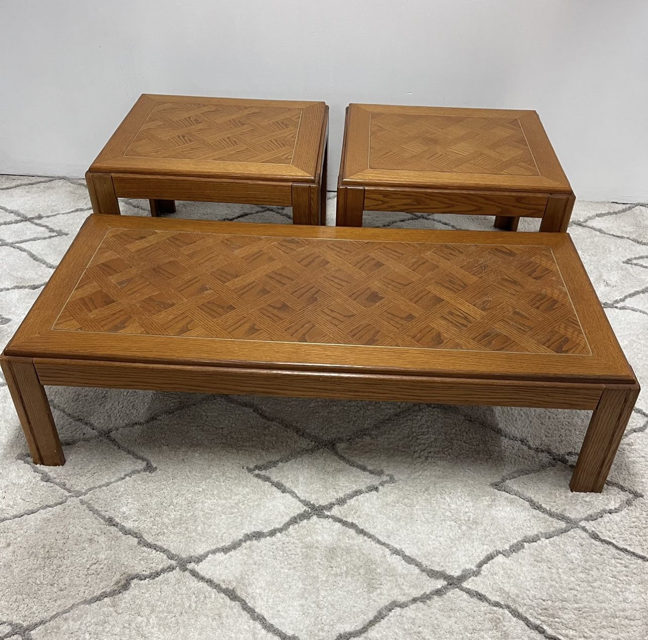 Coffee Table & End Table Living Room Set