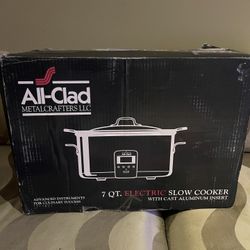 All-Clad 7qt Stainless Steel Electric Slow Cooker 99005