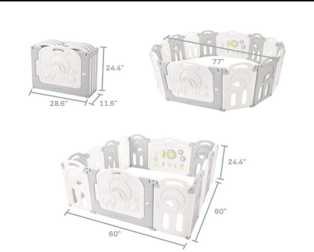 Kids Foldable Playpen