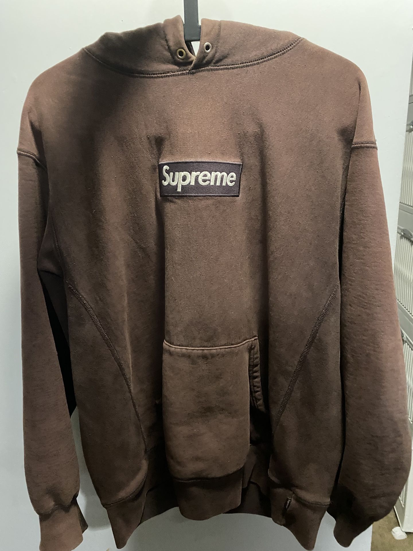 2021 Brown Supreme Hoodie