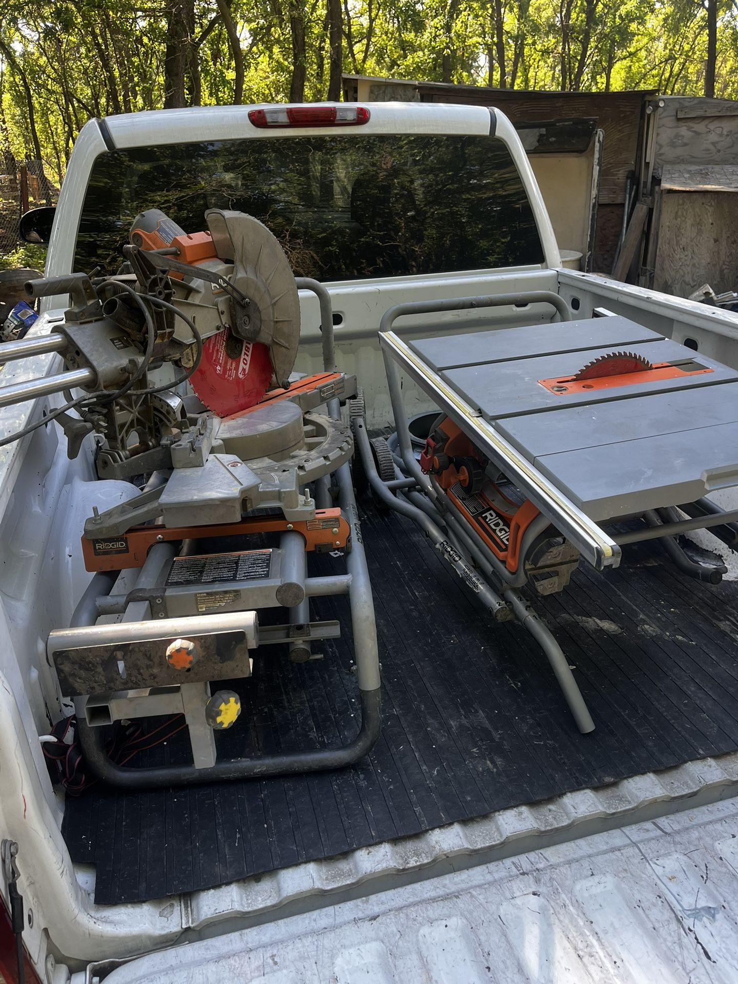 Miter Saw And Table Saw