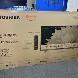 Toshiba 75” 4K Fire Tv 