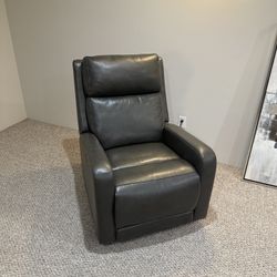 Power Leather Recliner 
