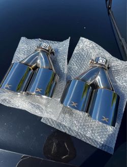 X force quad 4in exhaust tips