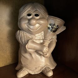 Vintage Russ & Wallace Figure Statue “Happy Mother’s Day” Worlds Best Mother