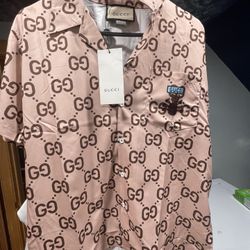 Gucci Buttoned Vacation Shirt 