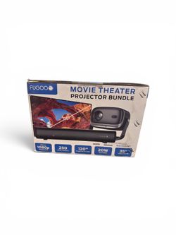 Fugoo Movie Theater Projector Bundle, model FPJ1080PS.