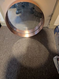 Rejuvenation Polish Çopper Bathroom Mirror