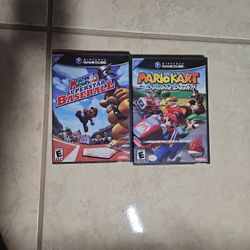 MarioKart Double Dash & Mario Superstar Baseball