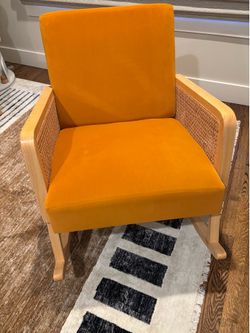 Rocking Chair, Solid Natural Cane