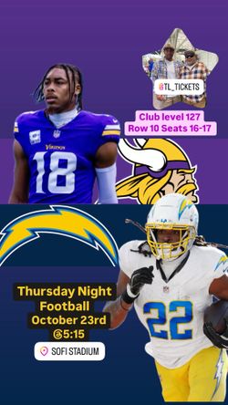 Vikings Vs Chargers (TNF)