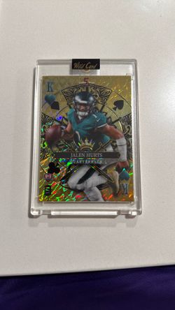 Wild Card Stacked Deck Patrick Mahomes & Jalen Hurts Sports Trading Cards Lot