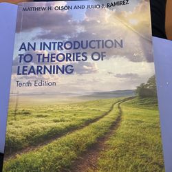 An Introduction To Theories Of Learning