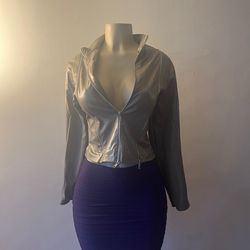 Olive Green Leather Jacket