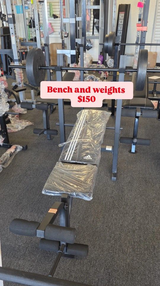 Bench Press And Weights