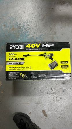 RYOBI 40V HP 600 PSI BRUSHLESS PRESSURE WASHER