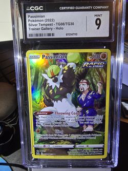 Passimian Silver Tempest Trainer Gallery Holo Mi T 9