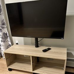 TV 43 Inch With TV Cabinet