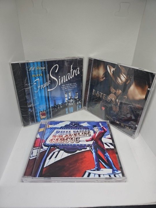 3 CD Lot - Esteban - Enter the Heart, Phil Vassar, 101 Strings - Frank Sinatra