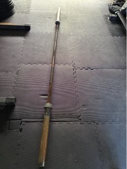 35 Lb Barbell. Must go. Great sale