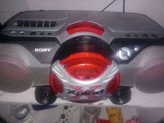 sony xplod boombox radio