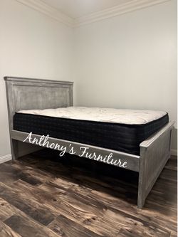 New Queen Bed With Mattress