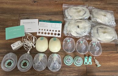 Willow- wearable breast pump with lots of milk bags