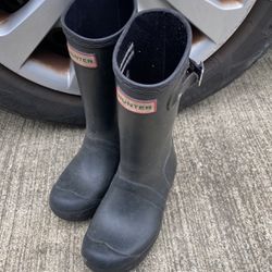 Kids Hunter Boots For Rain Size 1A