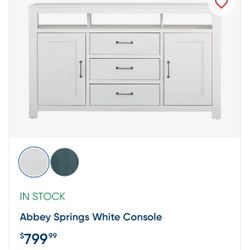 ABBY Springs TV console