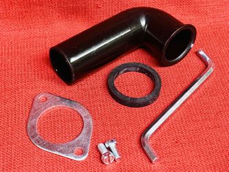 InSinkErator Badger Garbage Disposal Drain Pipe w/ Rubber Seal/Screws-NEW
