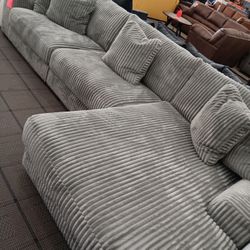 Corduroy Sectional 