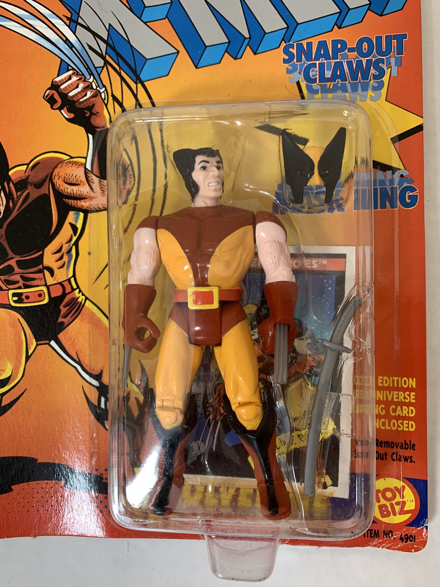 The Uncanny X-MEN Wolverine 1991 ToyBiz Marvel
