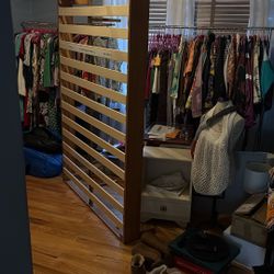 1 Full Size Bed Frame and 2 Full Size Mattresses 