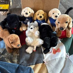 Douglas Dog Plush Lot
