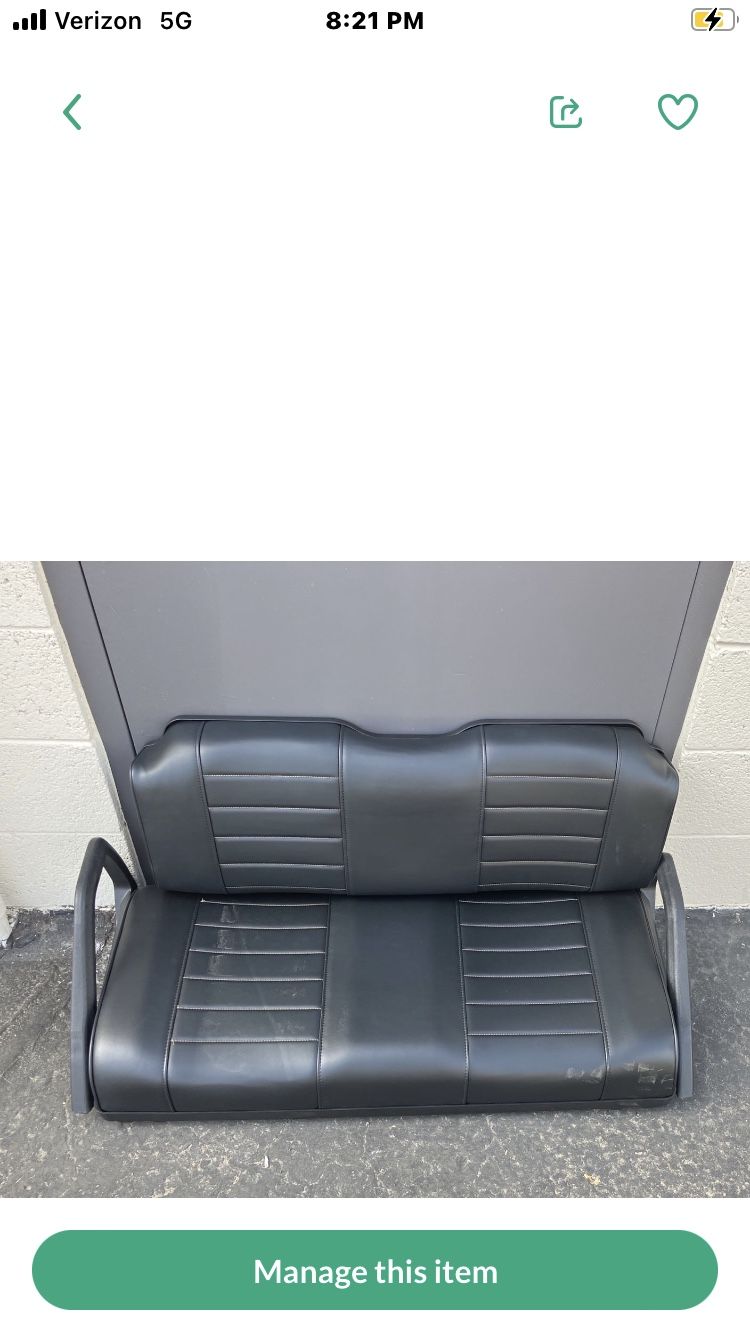 Golf Cart Seats Sets