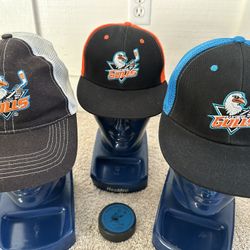 San Diego Gulls Hockey Baseball Caps & Puck New + Vintage Hats 