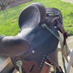 Circle T Saddlery Saddle 15” Seat 