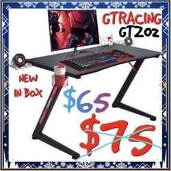 GTRACING VIDEO GAME DESK NEW
