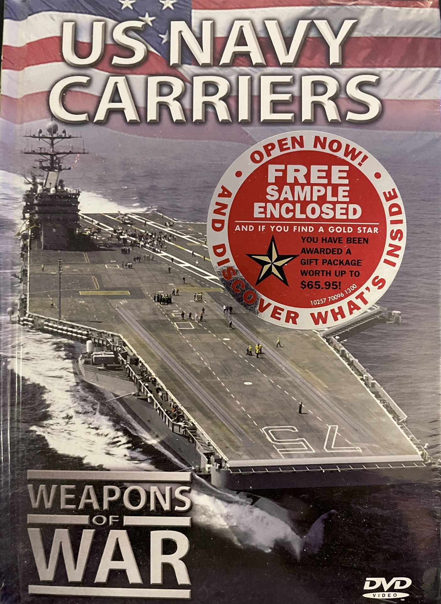 US NAVY CARRIERS Weapons Of War (DVD-2006) NEW!