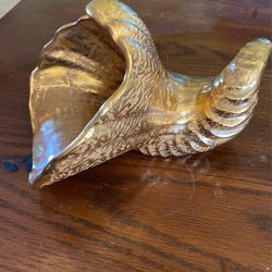 Stangl Granada Gold Tone Cornucopia #5066