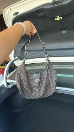 Coach Signature Hobo Shoulder Bag
