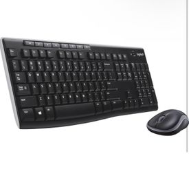 Logitech wireless keyboard and mouse