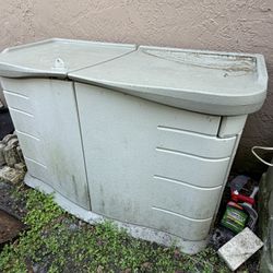 Rubbermaid Outdoor Storage Shed 55 X 27 X 34